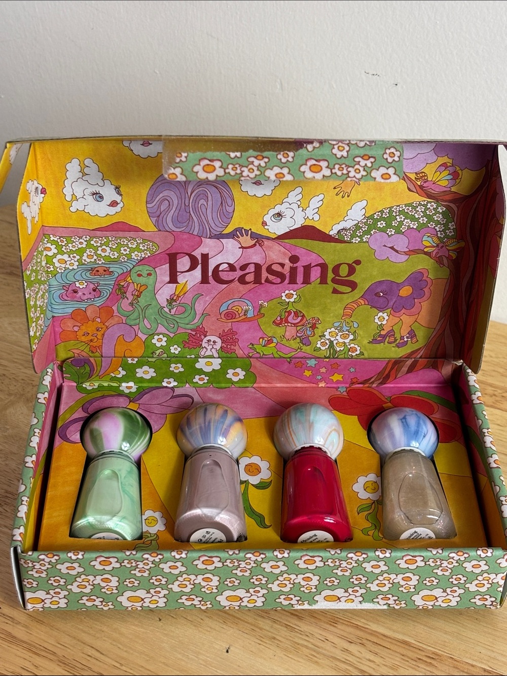 NEW Pleasing The Shroom Bloom Colorful Nail Polish Set inspired by Harry Styles